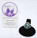 Iranian Turquoise Ring, Size 8.75
