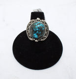 Iranian Turquoise Ring, Size 7