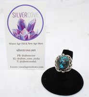 Iranian Turquoise Ring, Size 7
