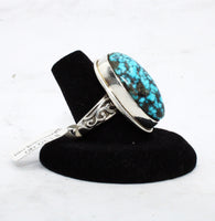 Iranian Turquoise Ring, Size 9.25