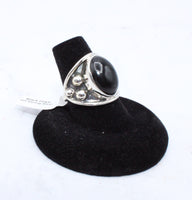 Black Onyx Ring (Size 7)
