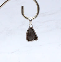 Campa Del Cielo Meteorite Sterling Silver Pendant