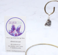 Campa Del Cielo Meteorite Sterling Silver Pendant