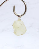 Libyan Gold Tektite Sterling Silver Pendant