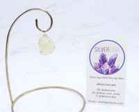 Libyan Gold Tektite Sterling Silver Pendant