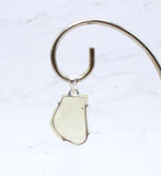 Libyan Gold Tektite Sterling Silver Pendant