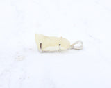 Libyan Gold Tektite Sterling Silver Pendant