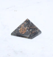 Mini Tourmaline Orgonite Pyramids