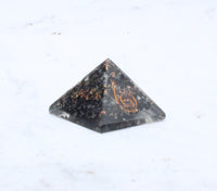 Mini Tourmaline Orgonite Pyramids