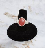 Rhodocrosite Ring (Size 8.5)
