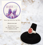 Rhodocrosite Ring (Size 8.5)