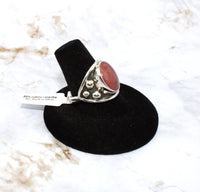 Rhodocrosite Ring (Size 8.5)