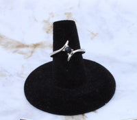 Sapphire Ring in Sterling Silver (Size 6.75)