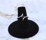 Sapphire Ring in Sterling Silver (Size 6.75)
