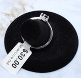 Sapphire Ring in Sterling Silver (Size 6.75)