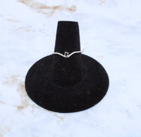 Sapphire Ring in Sterling Silver (Size 6.5)