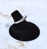 Sapphire Ring in Sterling Silver (Size 5.75)
