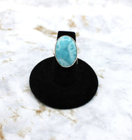 Larimar Ring (Size 7.5)