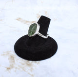 Diopside Sterling Silver Ring (Size 8.75)