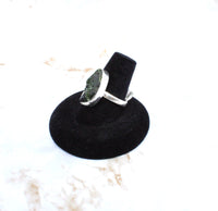 Diopside Sterling Silver Ring (Size 7.75)