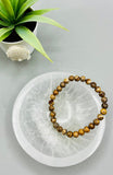 Picture Jasper Bead Bracelet