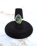 Diopside Sterling Silver Ring (Size 8)