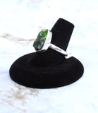 Diopside Sterling Silver Ring (Size 8)