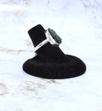 Diopside Sterling Silver Ring (Size 7)