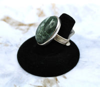 Seraphinite Ring (Size 6.75)