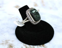 Seraphinite Ring (Size 6.5)