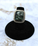 Seraphinite Ring (Size 6.5)