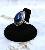 Aura Druzy Ring (Size 7.5)