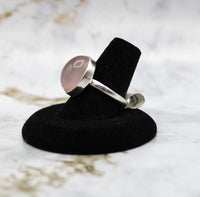 Rose Quartz Ring (Size 9)