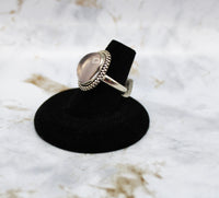 Rose Quartz Ring (Size 7)