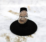 Rose Quartz Ring (Size 8)