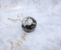 Faceted Rainbow Moonstone Sphere