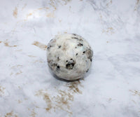 Faceted Rainbow Moonstone Sphere