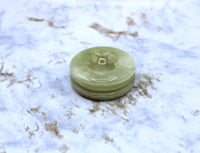 Green Onyx Sphere Stand Carving