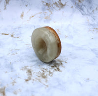 Green Onyx Sphere Stand Carving