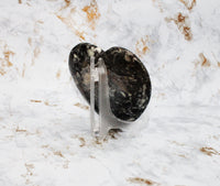 Polished Orthoceras Heart Plate