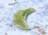 Green Onyx Moon Plate