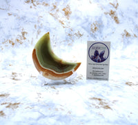 Green Onyx Moon Plate