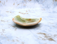 Green Onyx Moon Plate