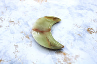 Green Onyx Moon Plate