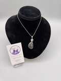 Canadian Sapphire Pendent in .925 Sterling Silver