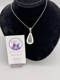 Canadian Sapphire Pendent in .925 Sterling Silver