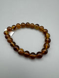 Indonesian Amber Bracelet (10mm Round beads)