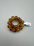 Indonesian Amber Bracelet (10mm Round beads)