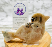 Pink Amethyst Carving