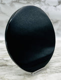 Black Obsidian Scrying Plate